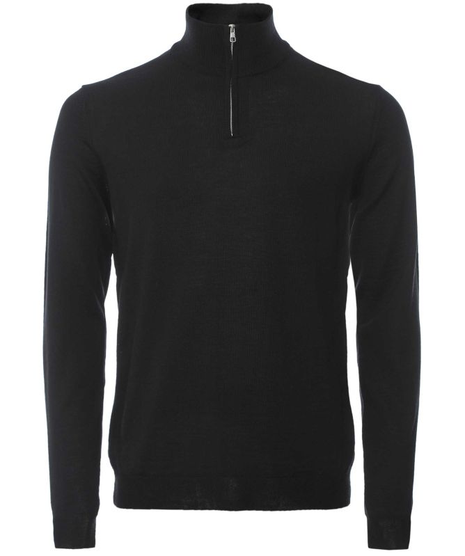 Oliver Sweeney Thornby Zip-Neck Jumper
