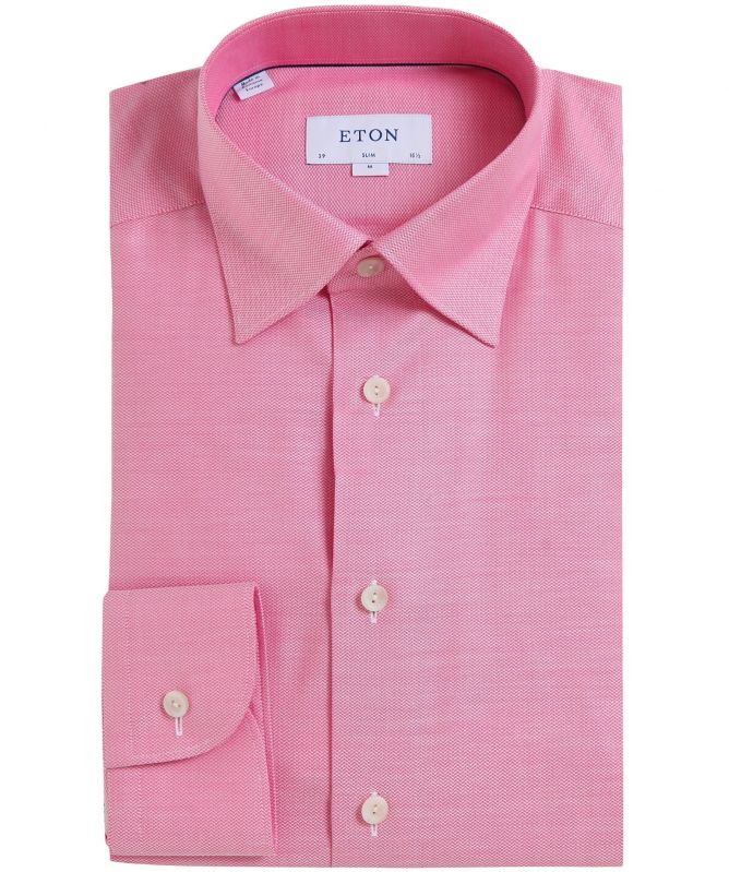 Eton Slim Fit Lyocell Cotton Shirt