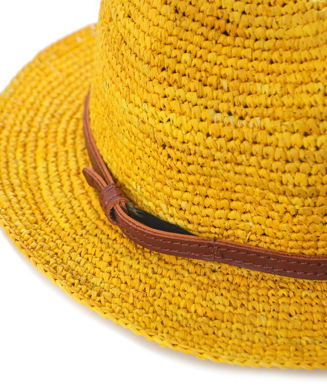 Naturellement Raffia Trilby Hat