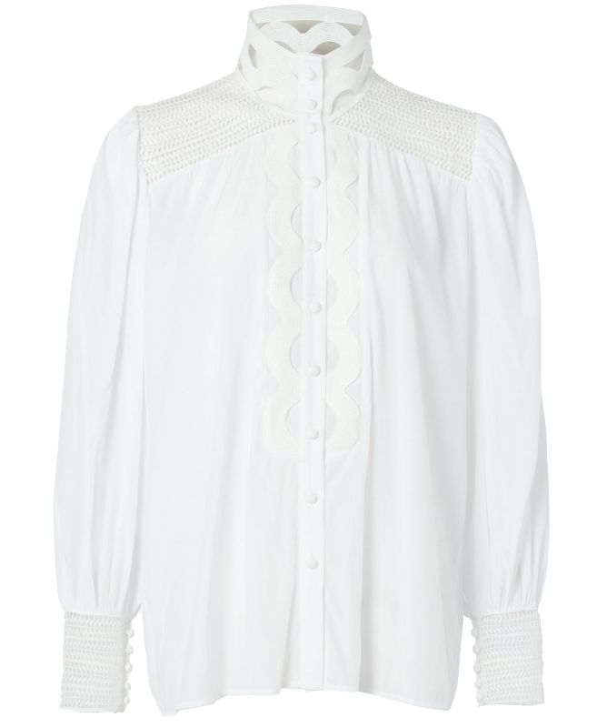 Holland Cooper Featherton Lace Shirt