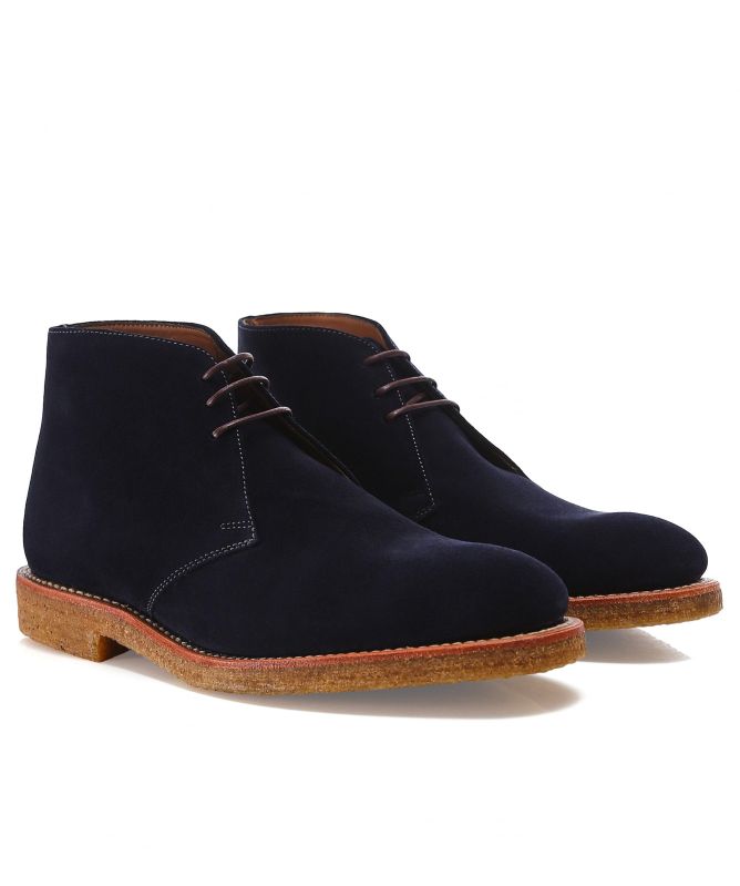 Loake Navy Suede Rivington Chukka Boots Jules B Loake Navy Suede Rivington Chukka Boots Jules B