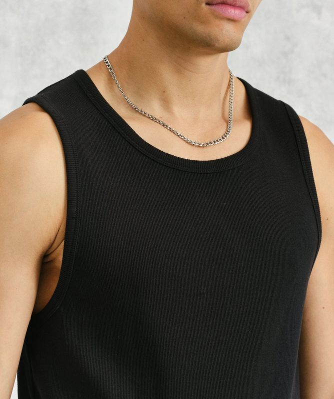 Wax London Ribbed Montague Vest