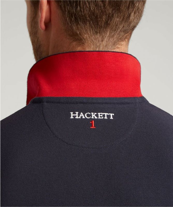 Hackett Classic Fit Limited Edition Army Polo Shirt