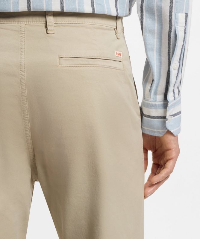 BOSS Tapered Fit Chino Trousers