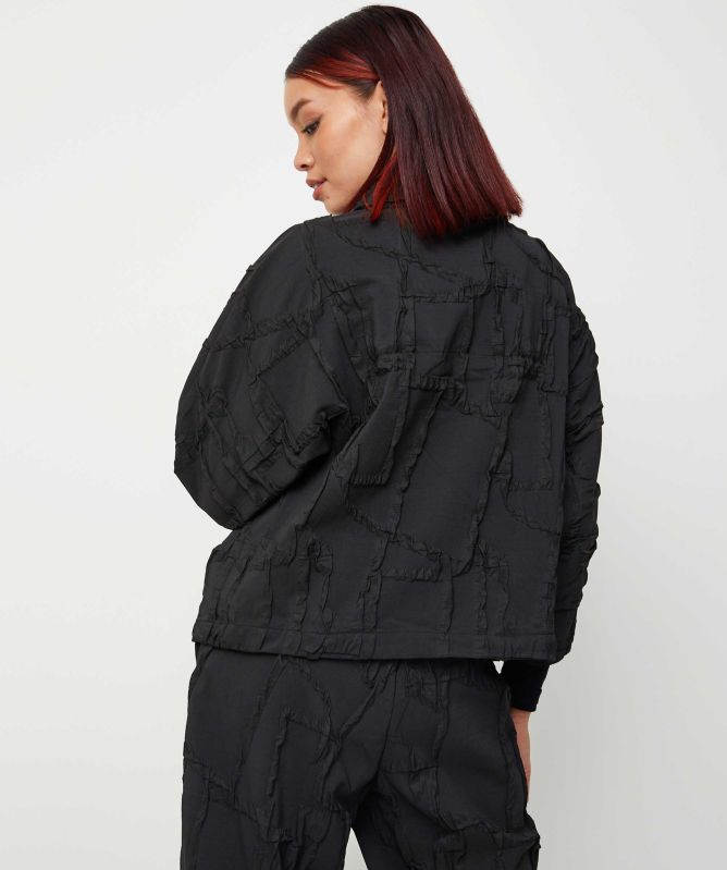 Bize Pleated Short Jacket