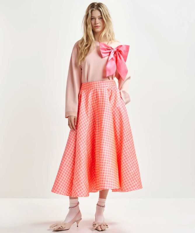 Essentiel Antwerp Hat Wide Maxi Skirt