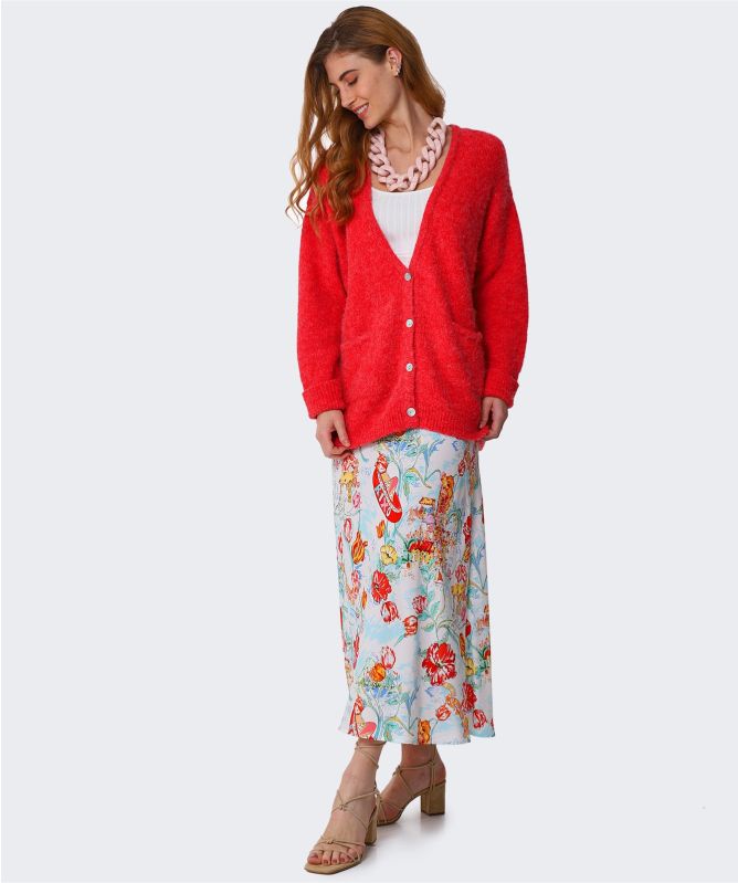 American Vintage Oversized East Alpaca Cardigan 