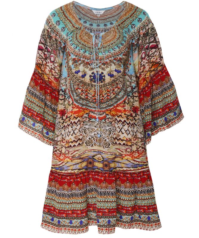 Inoa Arizona Silk Gypsy Dress