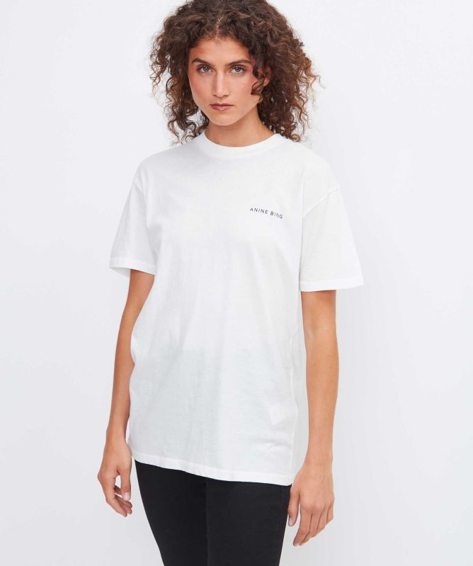 Anine Bing Walker Paris Spray Tee