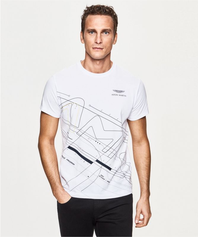 Hackett AMR Geometric T-Shirt | Jules B