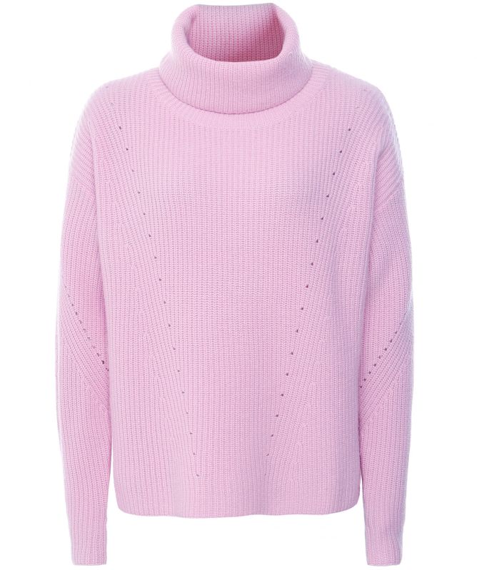 Van Kukil Cashmere Roll Neck Boyfriend Jumper