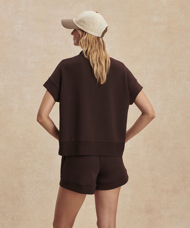 Varley Ritchie Short Sleeve Sweat