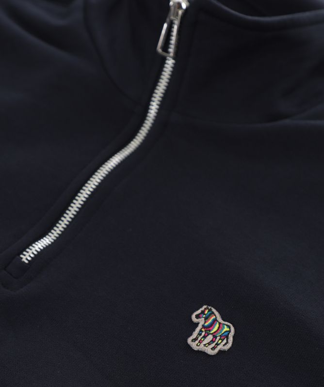 Paul Smith Zebra Half Zip Sweatshirt