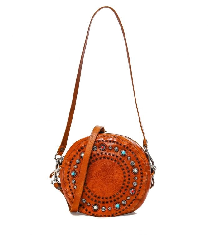 Campomaggi Round Leather Crossbody Bag Jules B