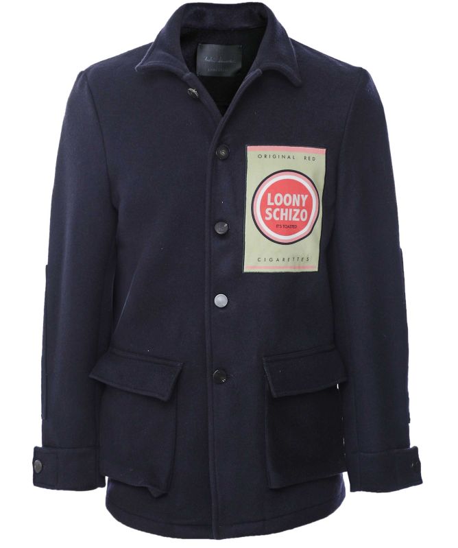 Limitato Graphic Wool Coat Sample