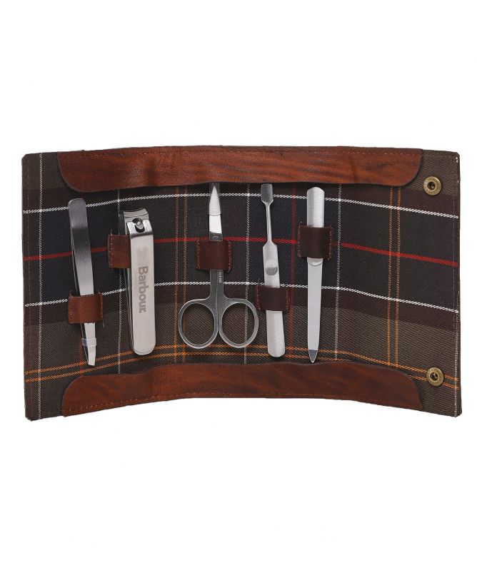 Barbour Leather Aydon Manicure Kit