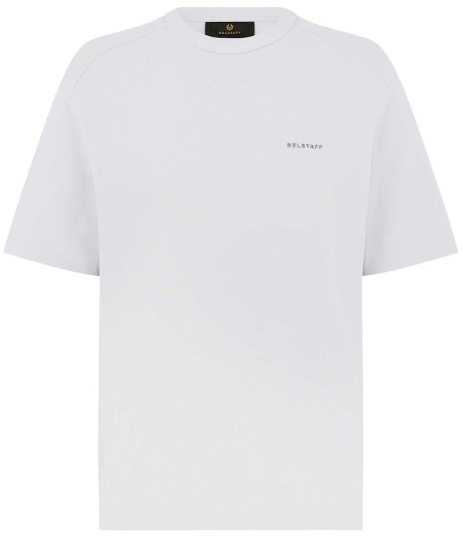 Tシャツ・カットソー BELSTAFF Men T Shirts 105237 ALLOY T SHIRT WHITE White Belstaff Alloy T-Shirt