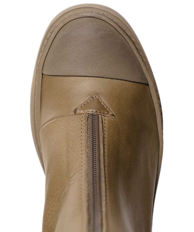 Lofina Zipper Front Boots