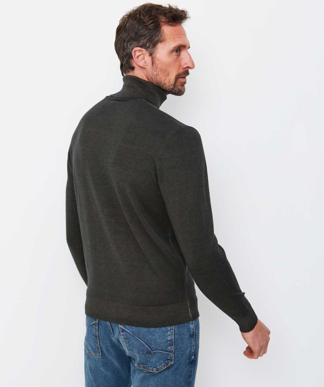 Replay High Neck Mesh Jumper