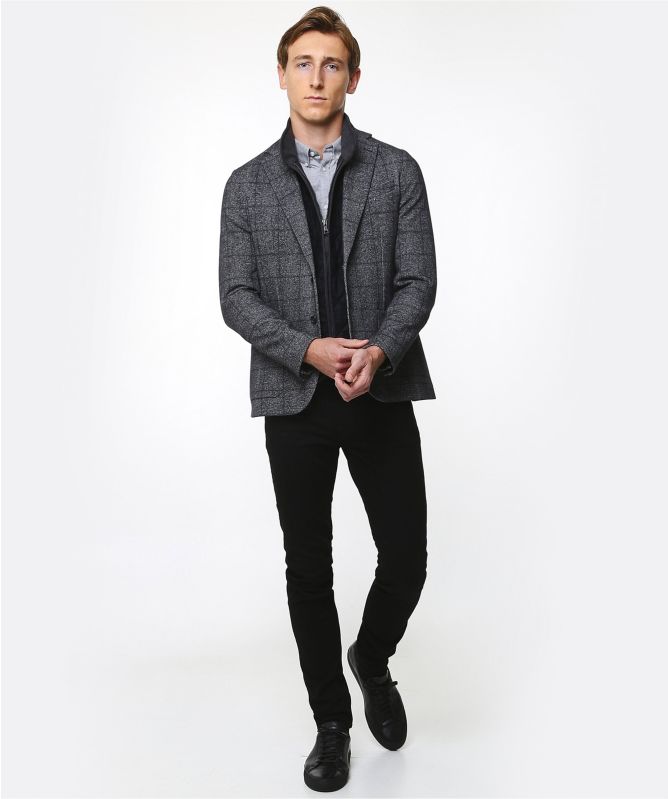 Circolo 1901 Slim Fit Check Jacket