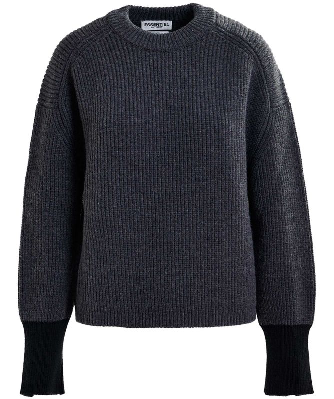Essentiel Antwerp Ginster Contrast Cuff Jumper