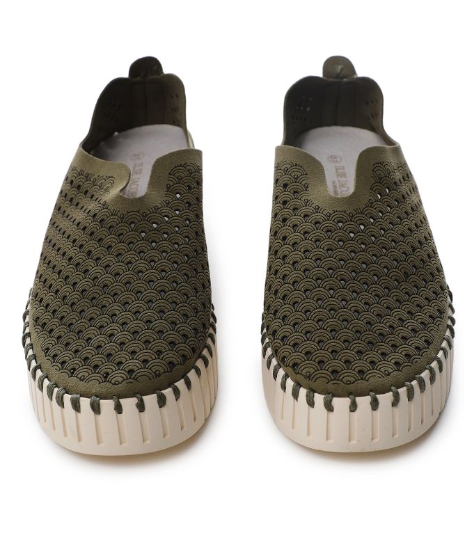 Ilse Jacobsen Tulip Plateau Slip On Shoes