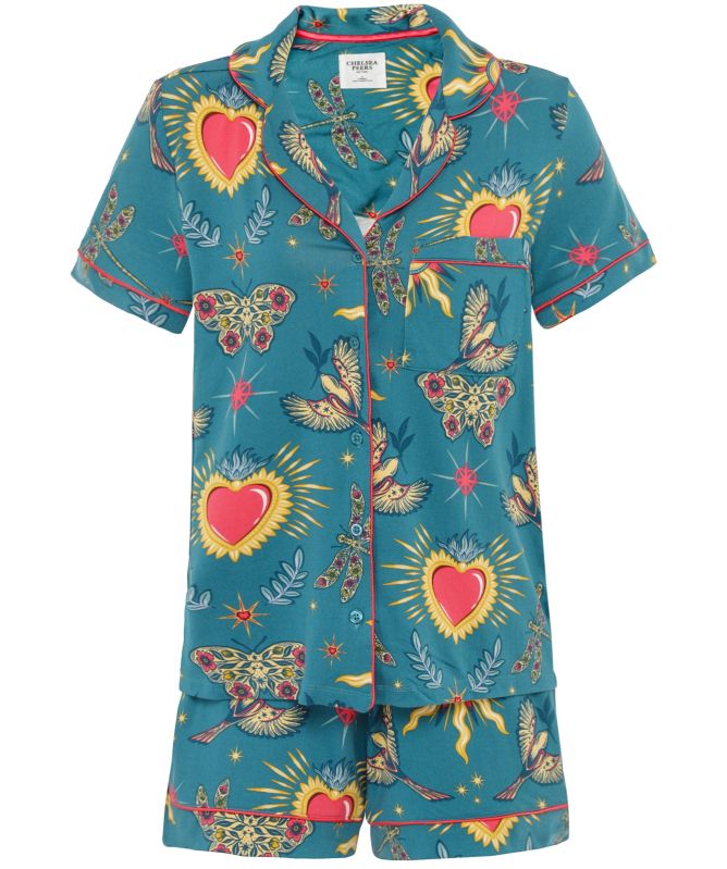Chelsea Peers Heart Star Short Pyjamas