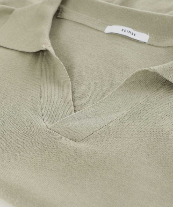 Seinse Open Neck Polo