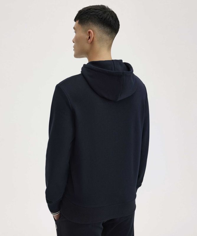 Fred Perry Tipped Hooded Sweatshirt