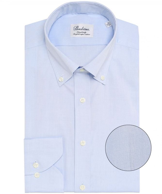 Stenstroms Fitted Body Cotton Shirt