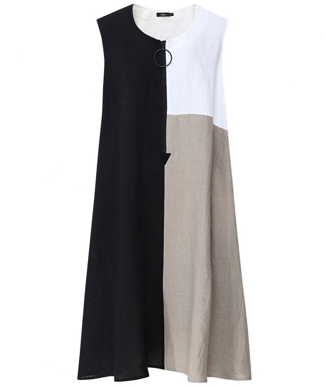 Ralston Fari Linen Zip Dress