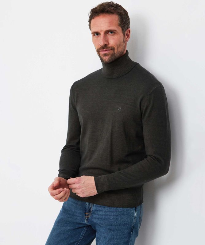 Replay High Neck Mesh Jumper