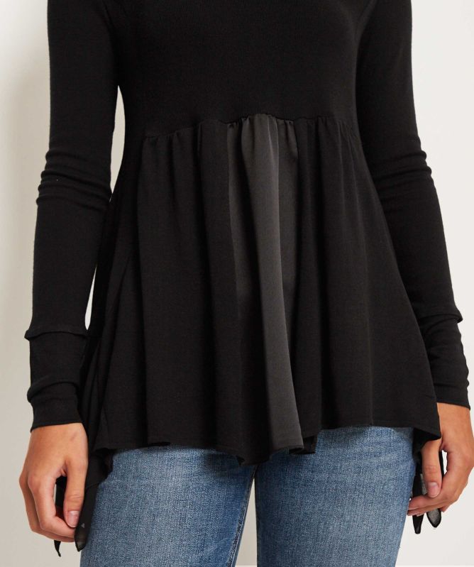 High Topsy-Turvy Sweater