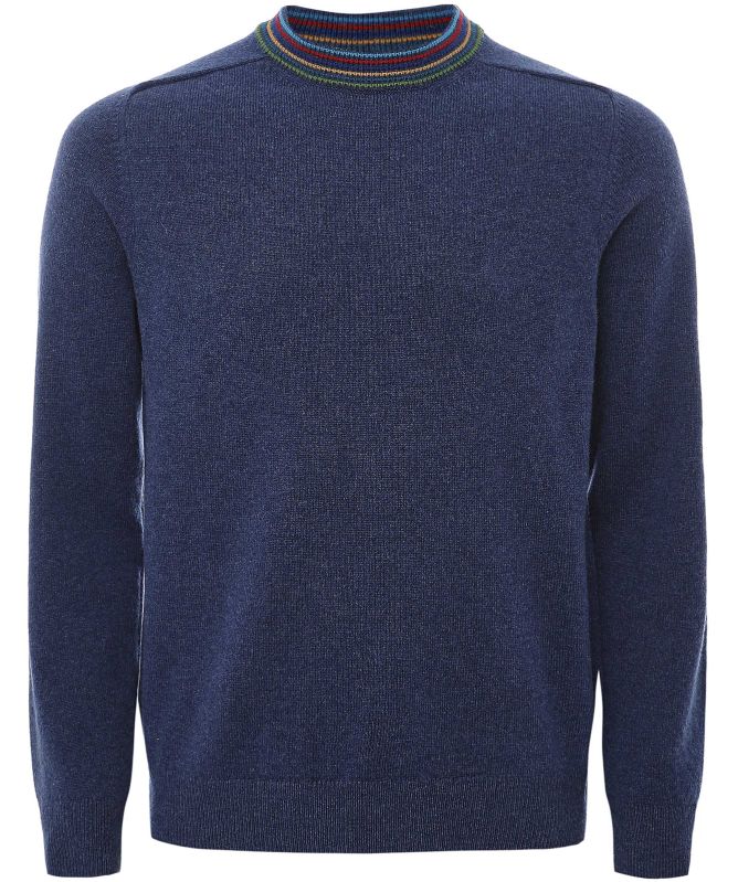 Paul Smith Merino Stripe Collar Jumper