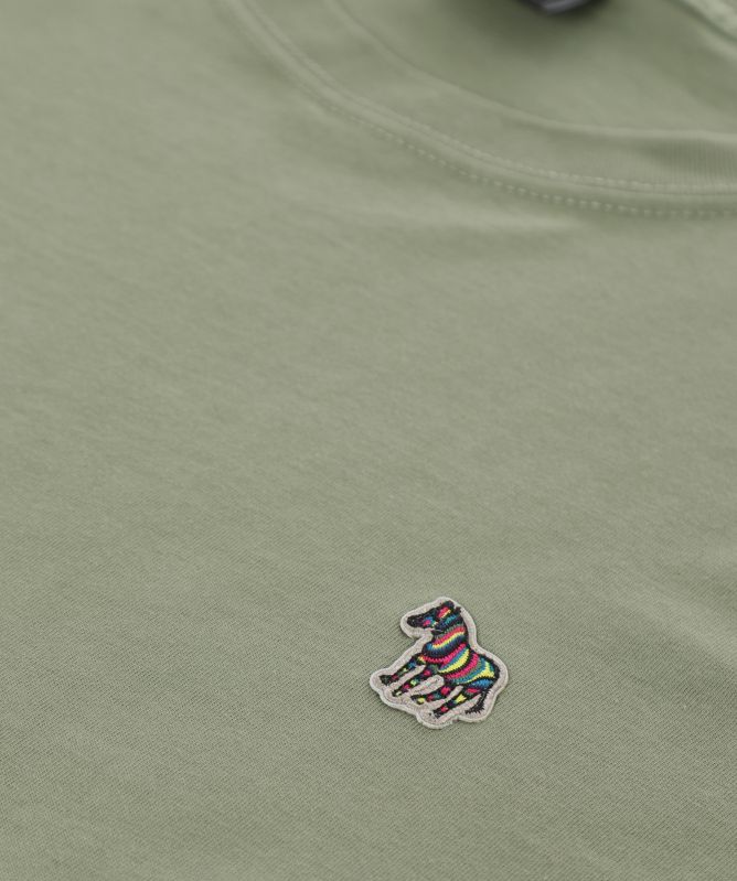 Paul Smith Organic Cotton Zebra Logo T-Shirt