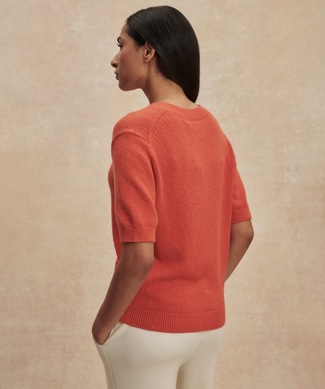 Varley Palmer V Neck Knit Top