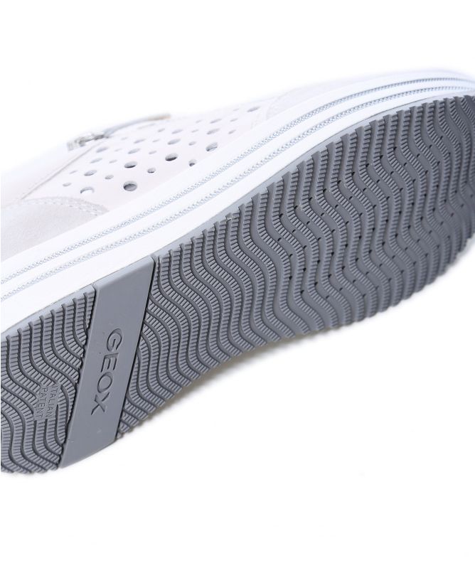 Geox Kency Leather Trainers