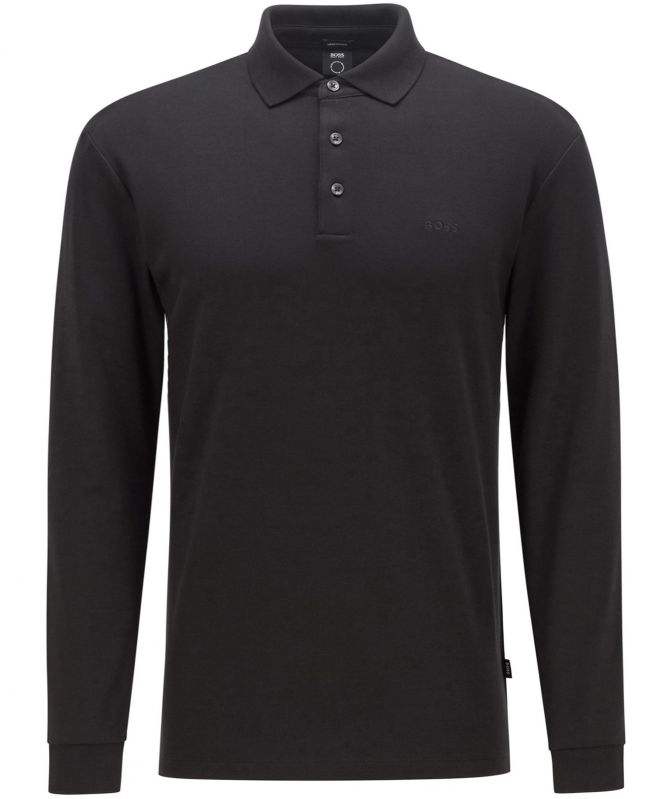 BOSS Long Sleeve Pado 30 Polo Shirt
