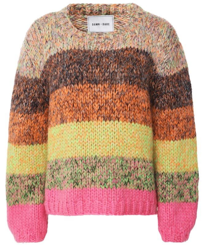Dawn X Dare Mohair Gigi Rainbow Jumper