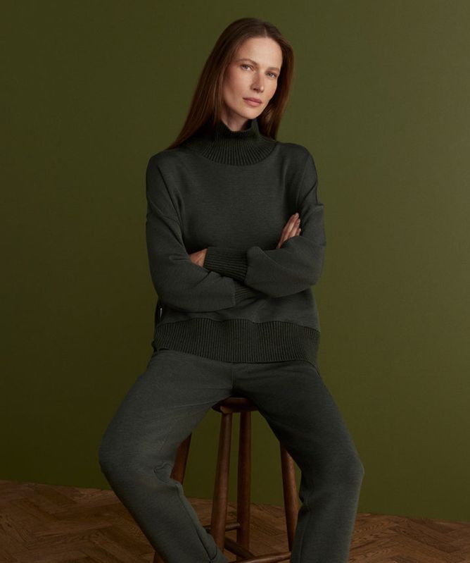 Varley Barker High Neck Sweatshirt
