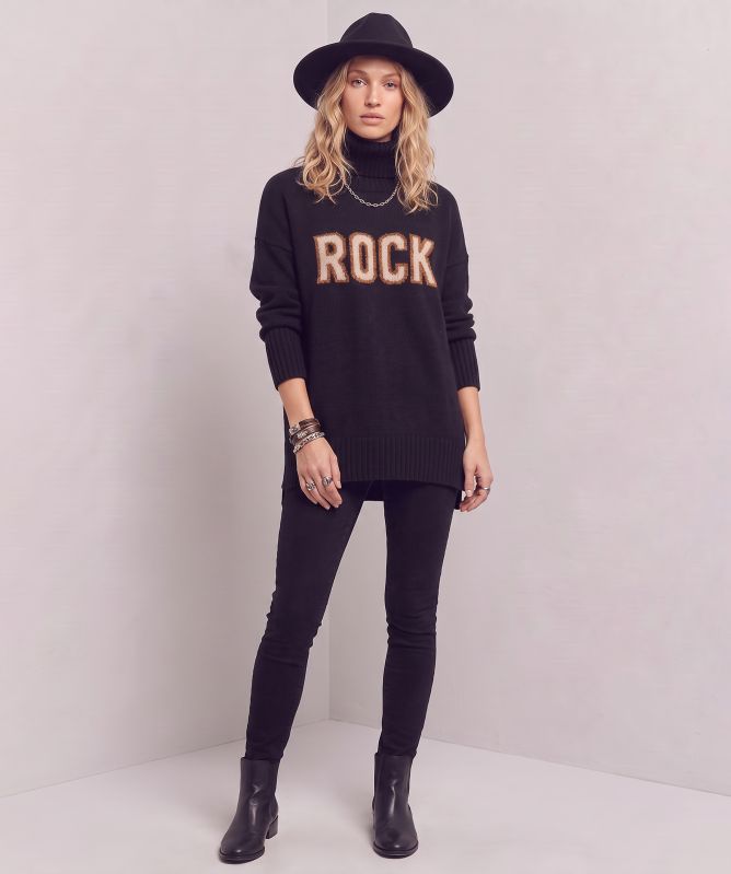 Eddy and Ivy Rock Merino Cashmere Jumper