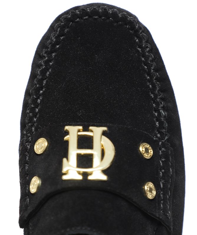 Holland Cooper Suede Driving Loafers