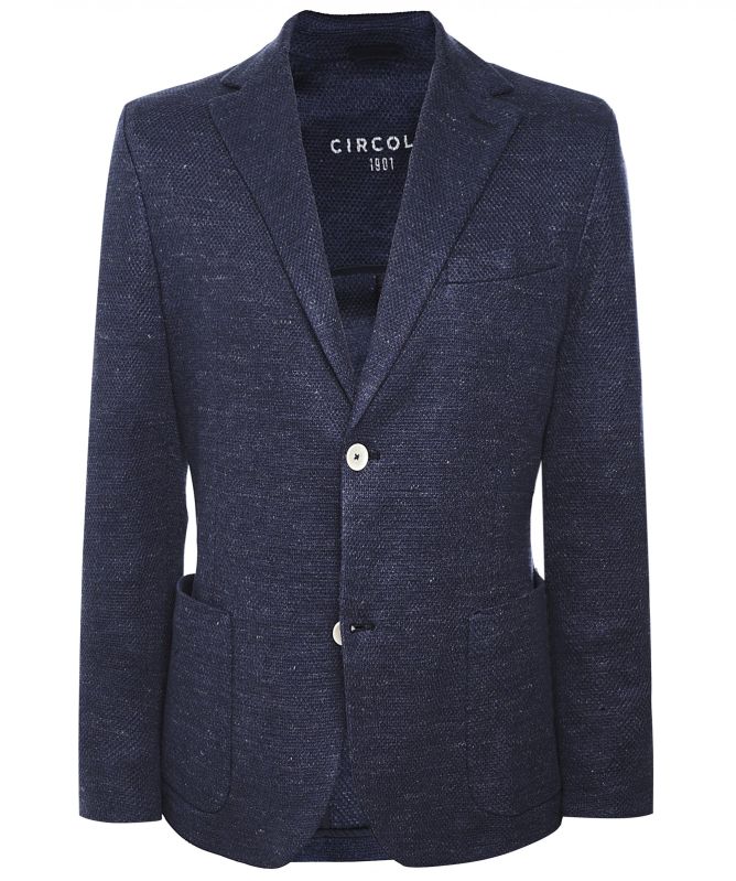 Circolo 1901 Woven Linen Blazer