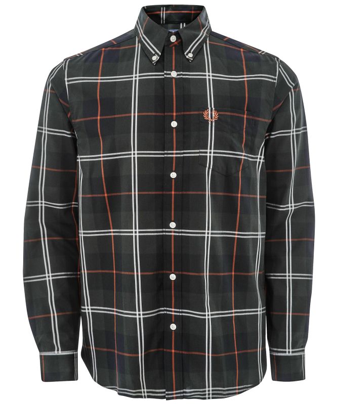 Fred Perry Poplin Tartan Shirt