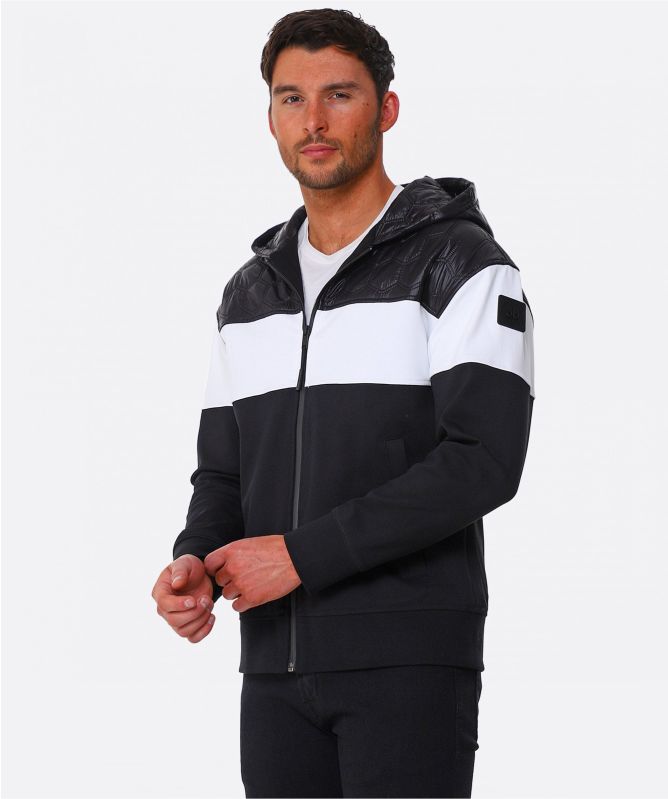 Moose Knuckles Zip Through Navarre Hoodie
