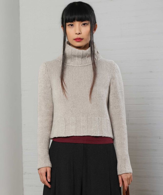 Lurdes Bergada Roll-Neck Wool-Blend Jumper
