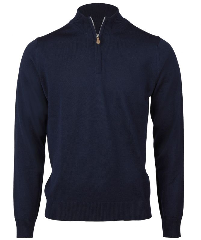 Stenstroms Merino Wool Half-Zip Jumper