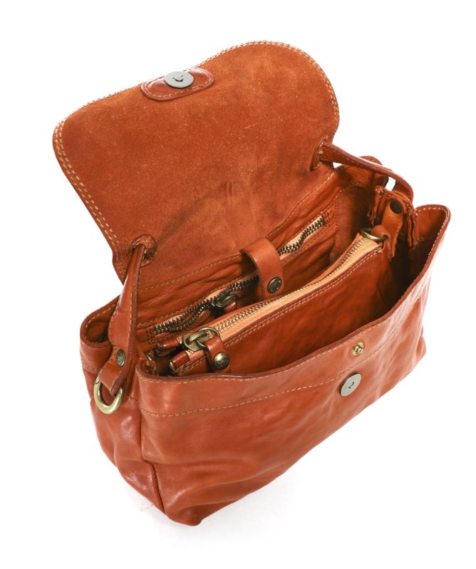Campomaggi Small Studded Leather Shoulder Bag
