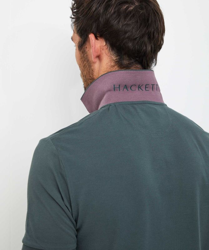 Hackett Slim Fit Pique Polo Shirt
