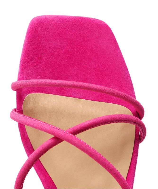 Alma en Pena Pink Ankle Strap Sandals | Jules B